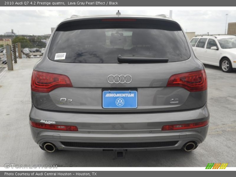 Lava Gray Pearl Effect / Black 2010 Audi Q7 4.2 Prestige quattro