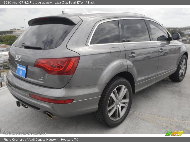Lava Gray Pearl Effect / Black 2010 Audi Q7 4.2 Prestige quattro