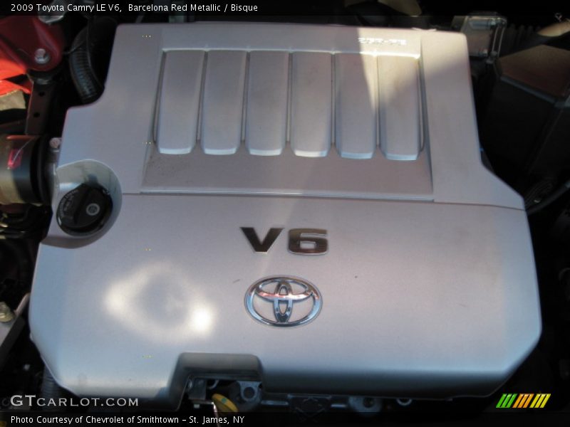 Barcelona Red Metallic / Bisque 2009 Toyota Camry LE V6