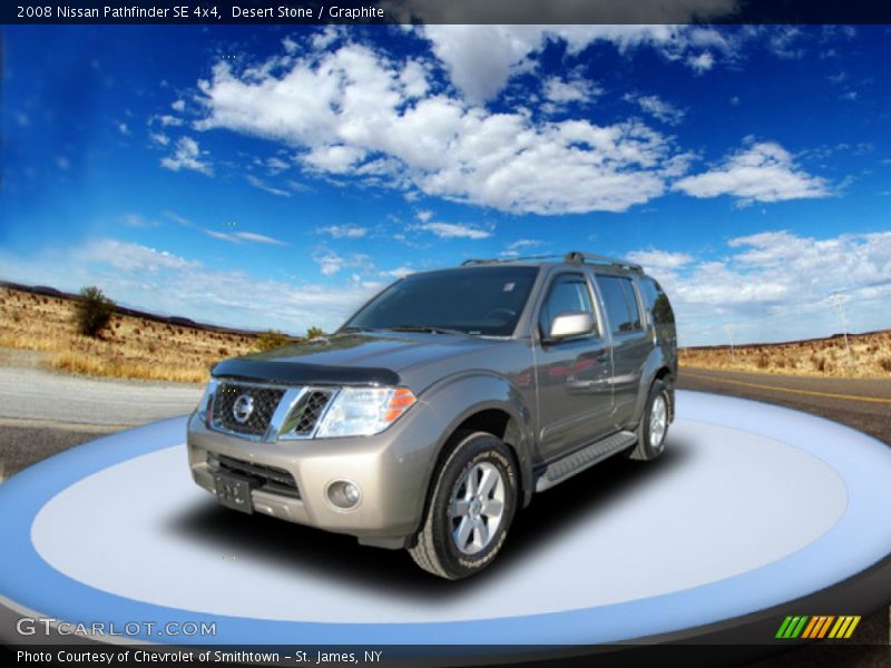 Desert Stone / Graphite 2008 Nissan Pathfinder SE 4x4