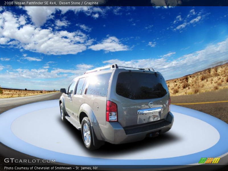 Desert Stone / Graphite 2008 Nissan Pathfinder SE 4x4