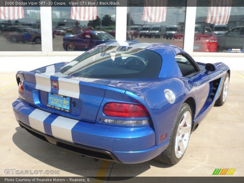 Viper GTS Blue / Black/Black 2006 Dodge Viper SRT-10 Coupe