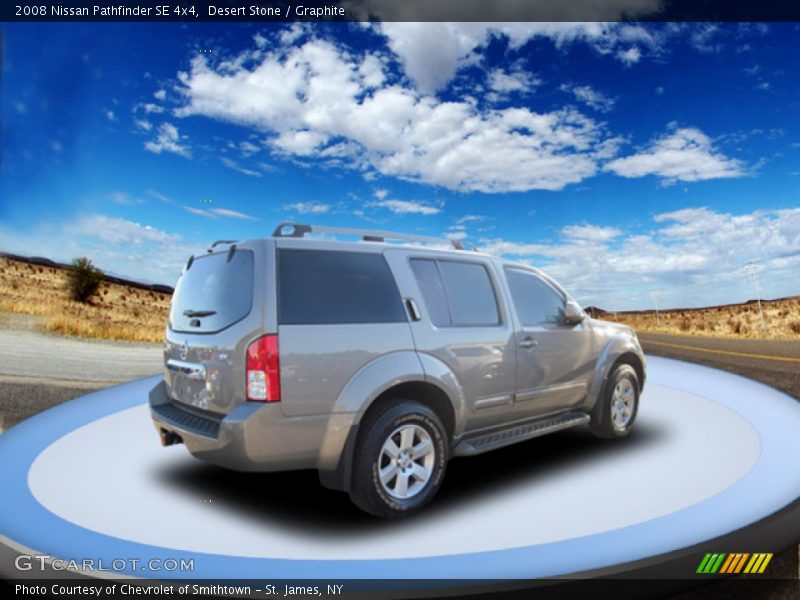 Desert Stone / Graphite 2008 Nissan Pathfinder SE 4x4