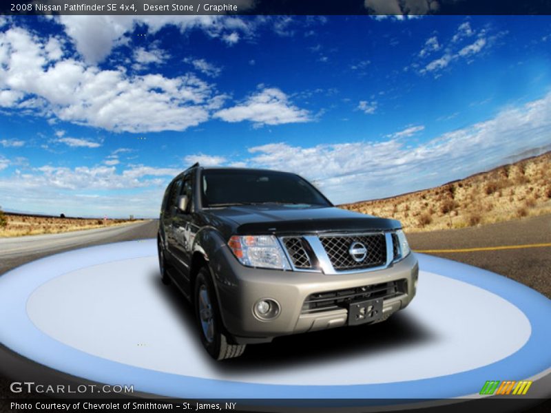 Desert Stone / Graphite 2008 Nissan Pathfinder SE 4x4
