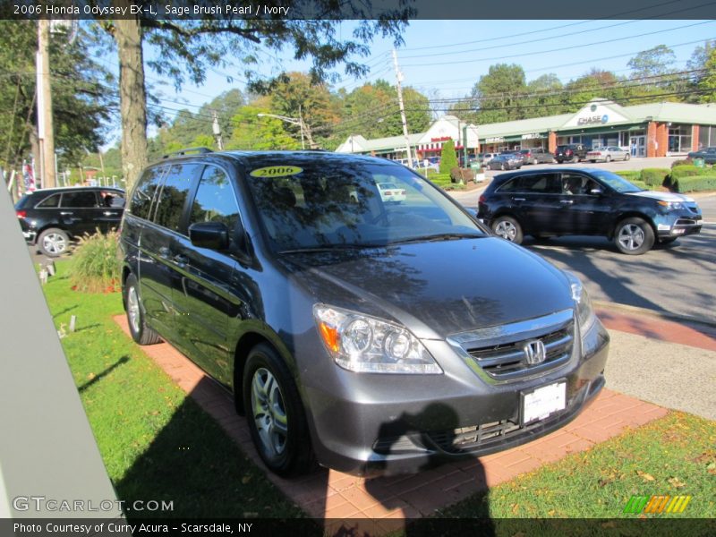 Sage Brush Pearl / Ivory 2006 Honda Odyssey EX-L