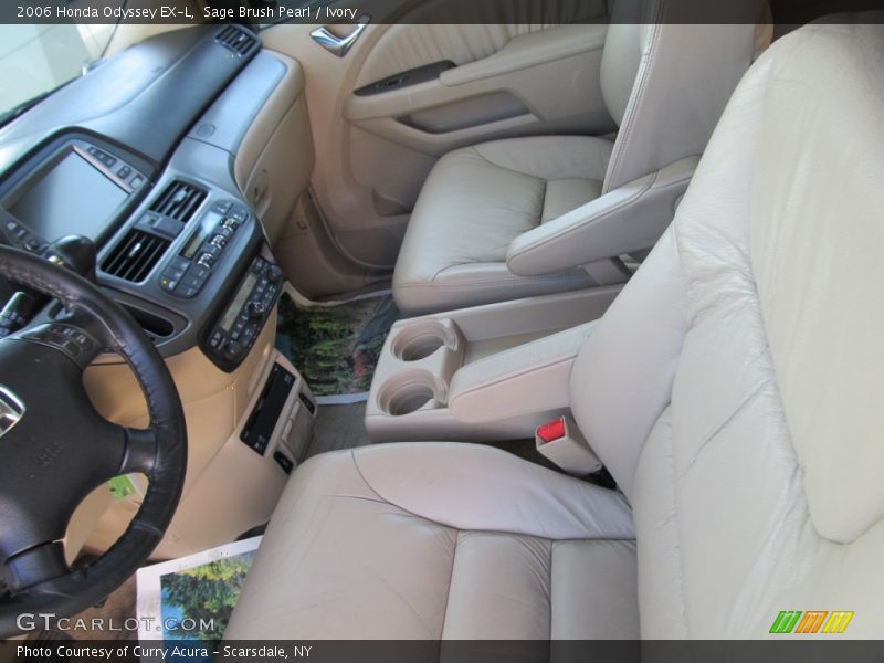 Sage Brush Pearl / Ivory 2006 Honda Odyssey EX-L