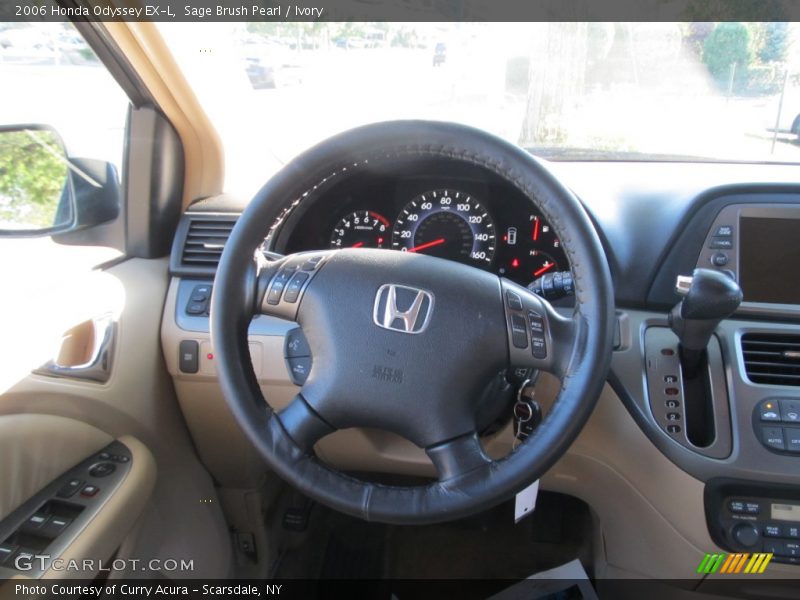 Sage Brush Pearl / Ivory 2006 Honda Odyssey EX-L