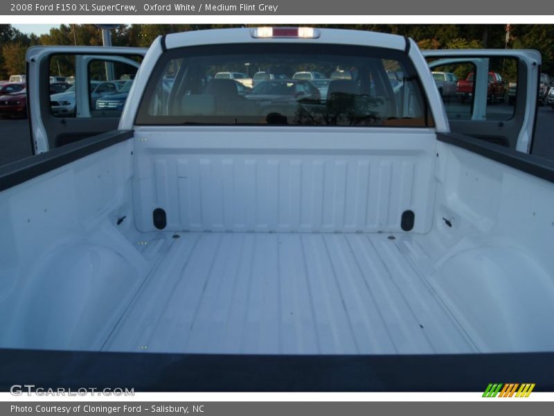 Oxford White / Medium Flint Grey 2008 Ford F150 XL SuperCrew