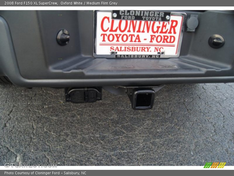 Oxford White / Medium Flint Grey 2008 Ford F150 XL SuperCrew