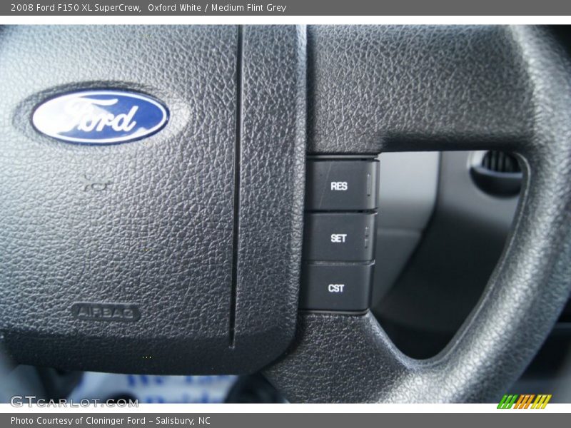 Oxford White / Medium Flint Grey 2008 Ford F150 XL SuperCrew