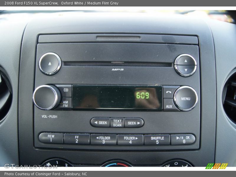 Oxford White / Medium Flint Grey 2008 Ford F150 XL SuperCrew