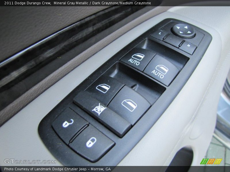 Mineral Gray Metallic / Dark Graystone/Medium Graystone 2011 Dodge Durango Crew