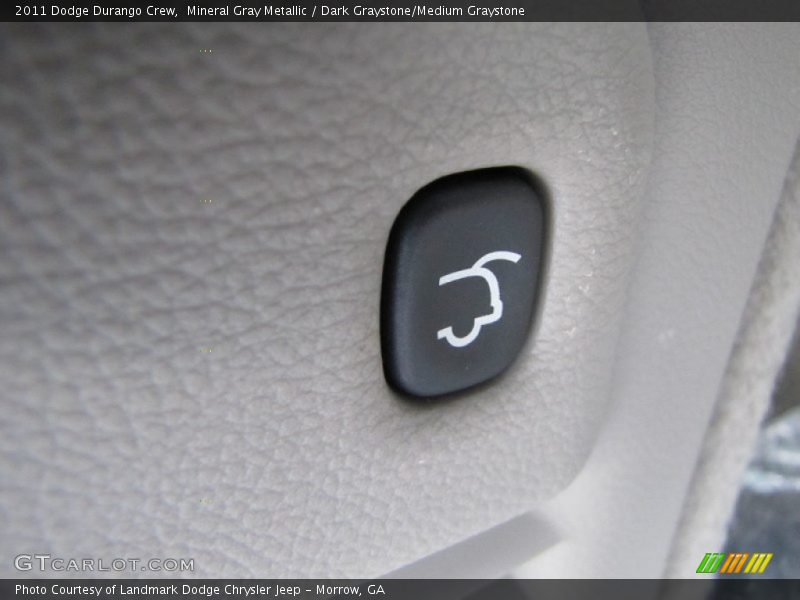 Mineral Gray Metallic / Dark Graystone/Medium Graystone 2011 Dodge Durango Crew