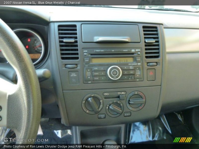 Blue Onyx Metallic / Charcoal 2007 Nissan Versa SL