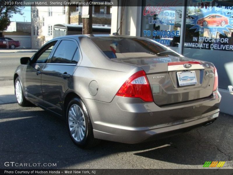 Sterling Grey Metallic / Charcoal Black 2010 Ford Fusion Hybrid