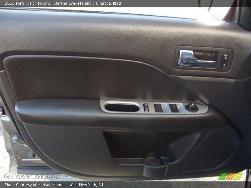 Sterling Grey Metallic / Charcoal Black 2010 Ford Fusion Hybrid
