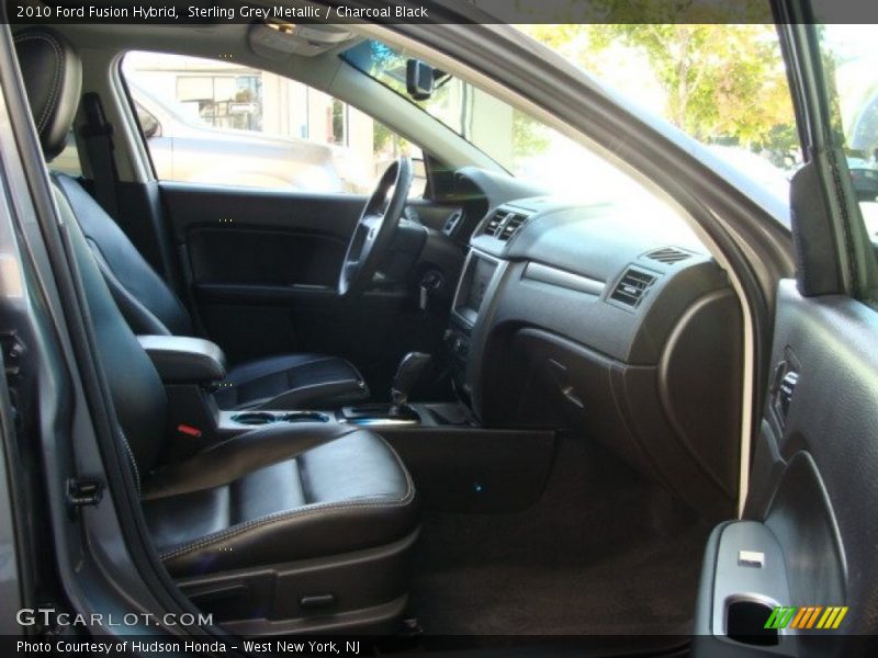 Sterling Grey Metallic / Charcoal Black 2010 Ford Fusion Hybrid