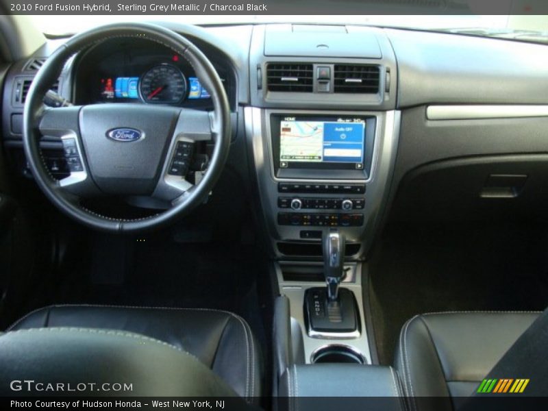 Sterling Grey Metallic / Charcoal Black 2010 Ford Fusion Hybrid