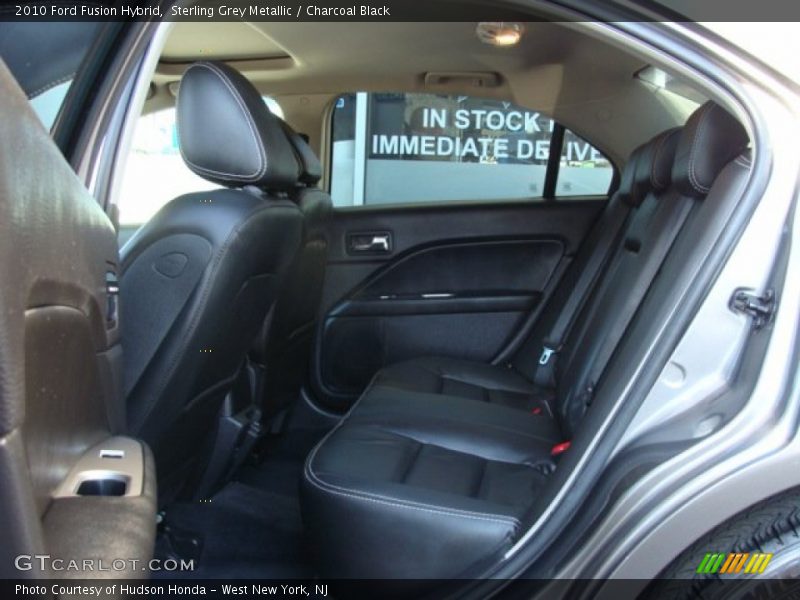 Sterling Grey Metallic / Charcoal Black 2010 Ford Fusion Hybrid
