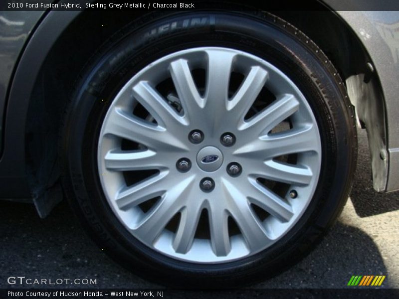 Sterling Grey Metallic / Charcoal Black 2010 Ford Fusion Hybrid
