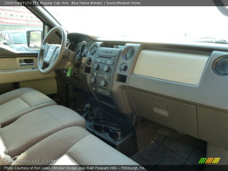 Dashboard of 2009 F150 STX Regular Cab 4x4