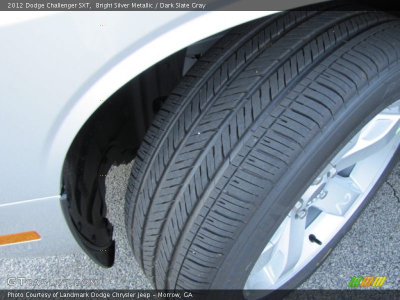 Bright Silver Metallic / Dark Slate Gray 2012 Dodge Challenger SXT