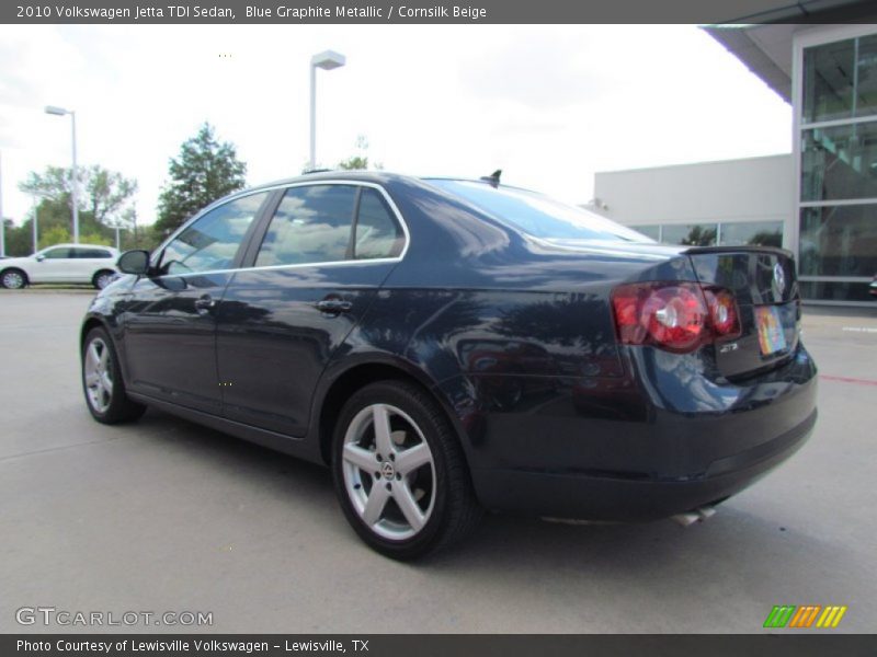 Blue Graphite Metallic / Cornsilk Beige 2010 Volkswagen Jetta TDI Sedan