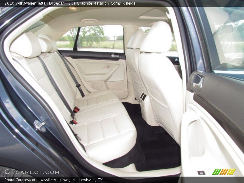 Blue Graphite Metallic / Cornsilk Beige 2010 Volkswagen Jetta TDI Sedan