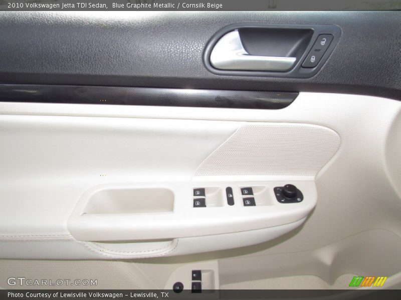 Blue Graphite Metallic / Cornsilk Beige 2010 Volkswagen Jetta TDI Sedan