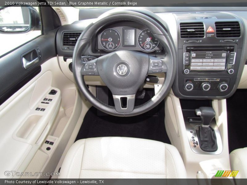 Blue Graphite Metallic / Cornsilk Beige 2010 Volkswagen Jetta TDI Sedan