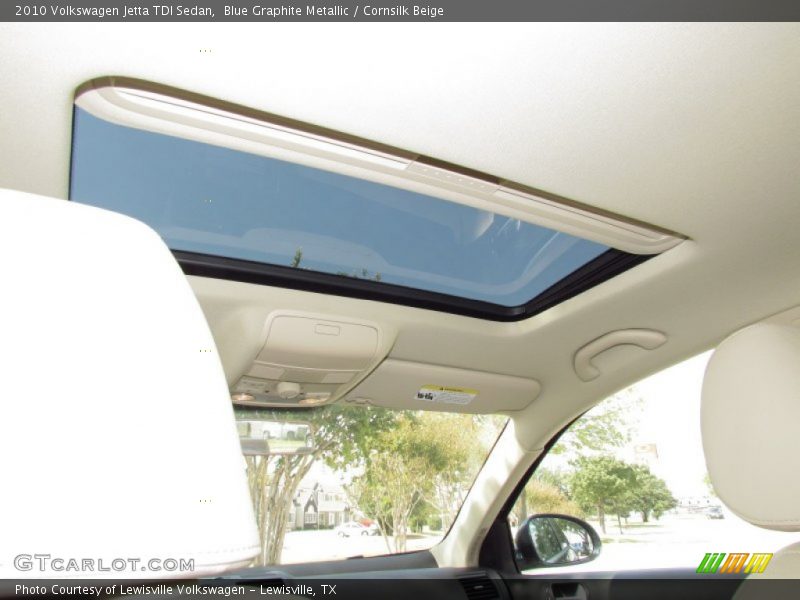 Blue Graphite Metallic / Cornsilk Beige 2010 Volkswagen Jetta TDI Sedan