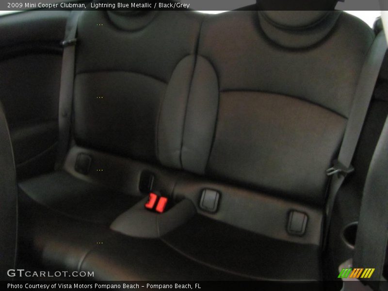 Lightning Blue Metallic / Black/Grey 2009 Mini Cooper Clubman