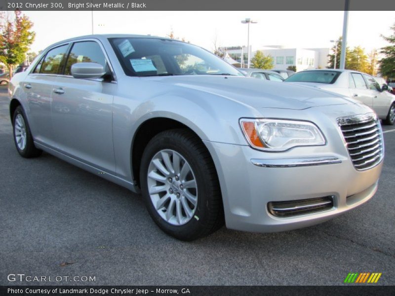 Bright Silver Metallic / Black 2012 Chrysler 300