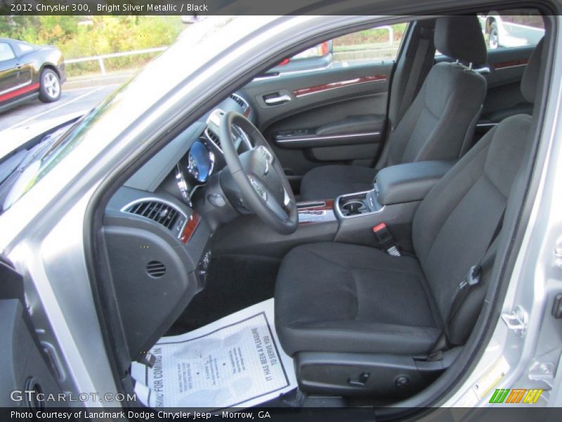 Bright Silver Metallic / Black 2012 Chrysler 300