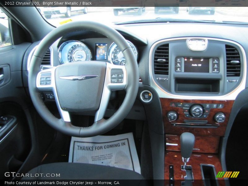 Bright Silver Metallic / Black 2012 Chrysler 300