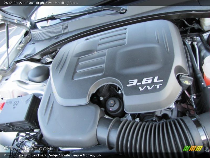 Bright Silver Metallic / Black 2012 Chrysler 300