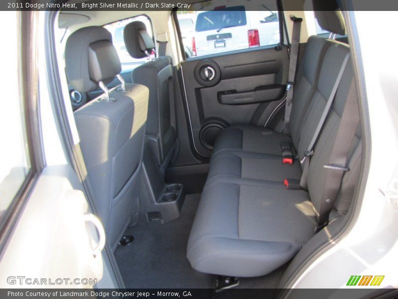 Bright Silver Metallic / Dark Slate Gray 2011 Dodge Nitro Heat