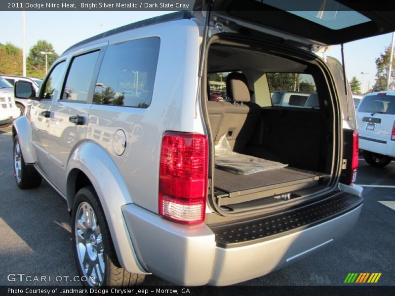 Bright Silver Metallic / Dark Slate Gray 2011 Dodge Nitro Heat