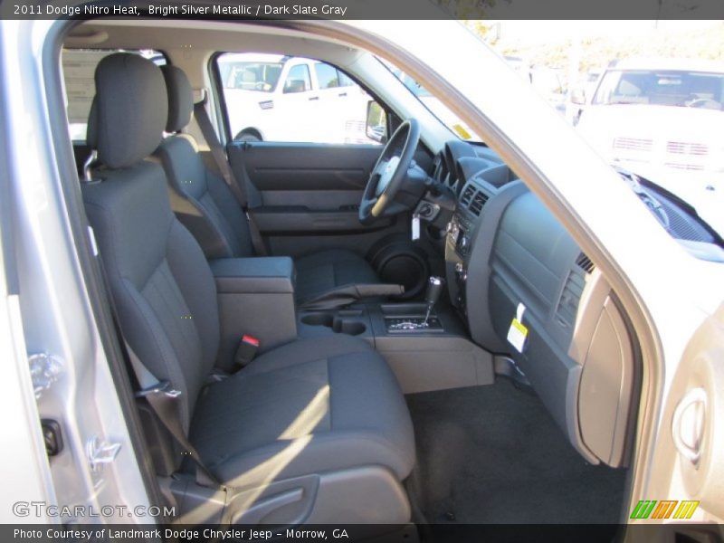 Bright Silver Metallic / Dark Slate Gray 2011 Dodge Nitro Heat