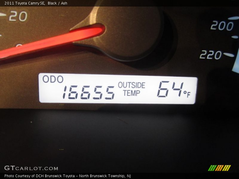 Black / Ash 2011 Toyota Camry SE