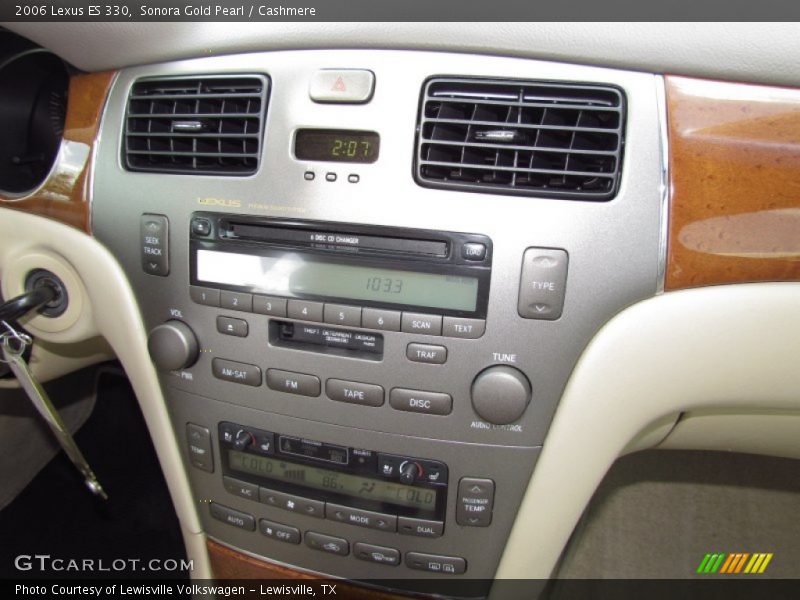 Sonora Gold Pearl / Cashmere 2006 Lexus ES 330