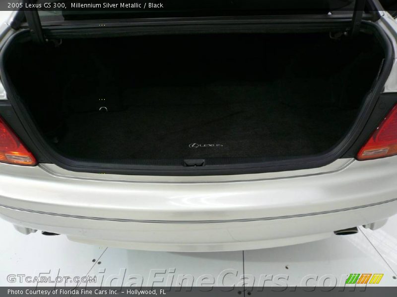 Millennium Silver Metallic / Black 2005 Lexus GS 300