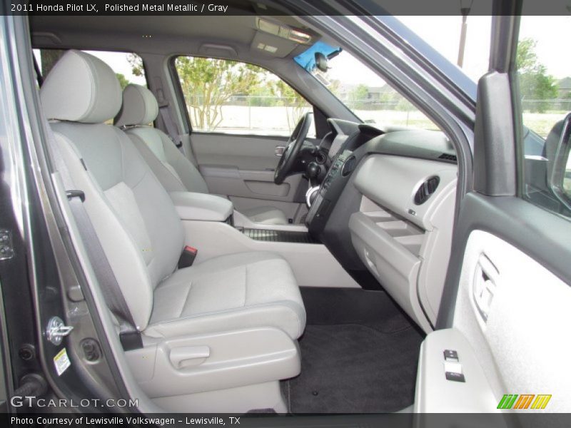 2011 Pilot LX Gray Interior