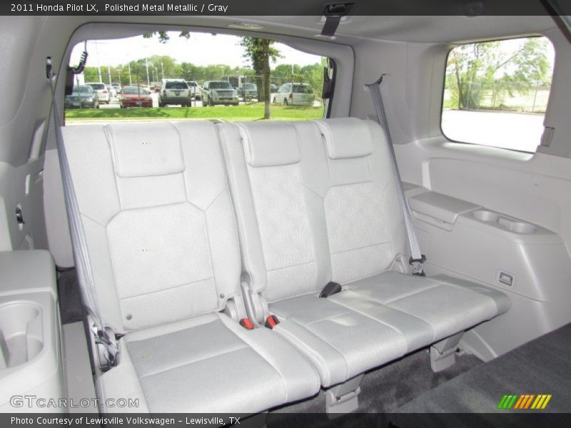  2011 Pilot LX Gray Interior