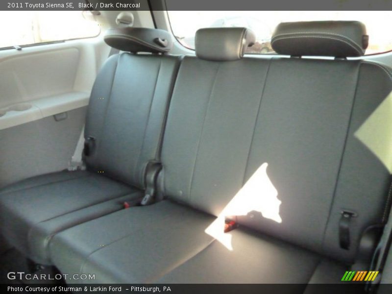 Black / Dark Charcoal 2011 Toyota Sienna SE