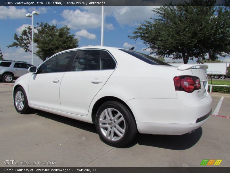 Candy White / Anthracite 2009 Volkswagen Jetta TDI Sedan