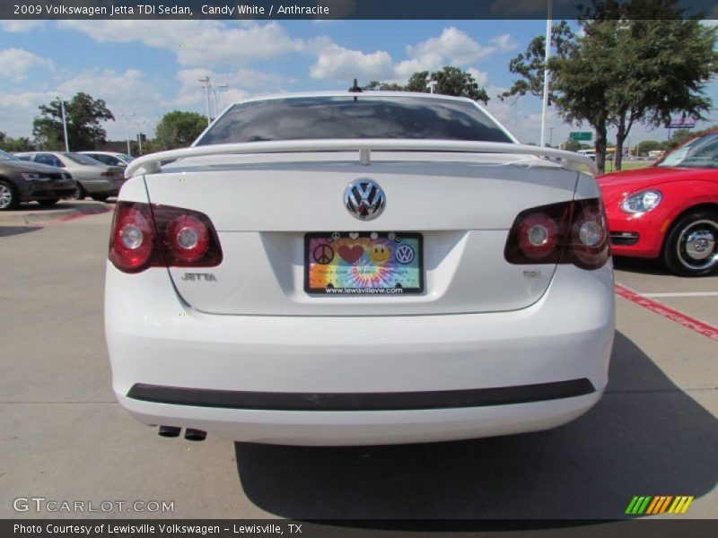 Candy White / Anthracite 2009 Volkswagen Jetta TDI Sedan