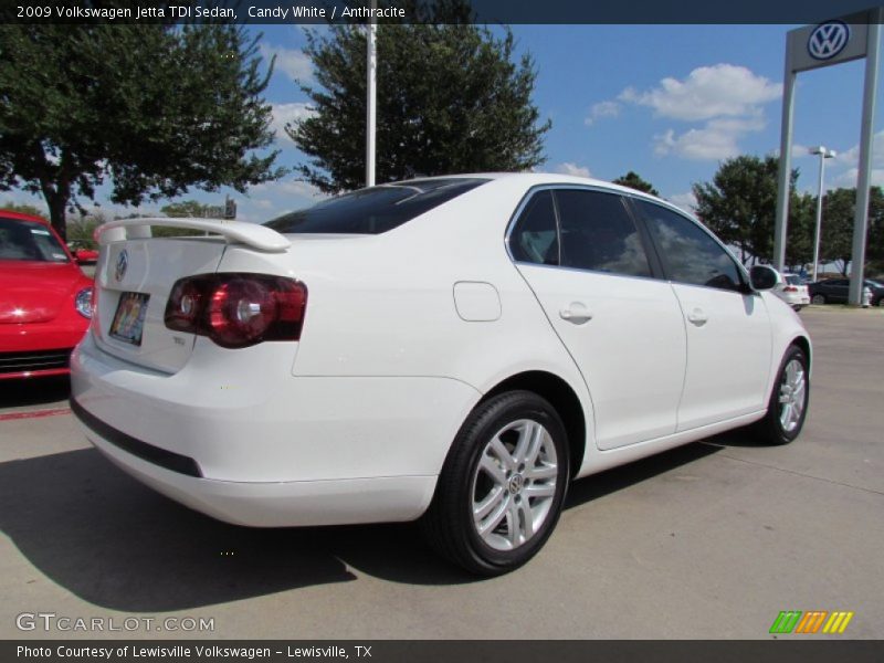 Candy White / Anthracite 2009 Volkswagen Jetta TDI Sedan