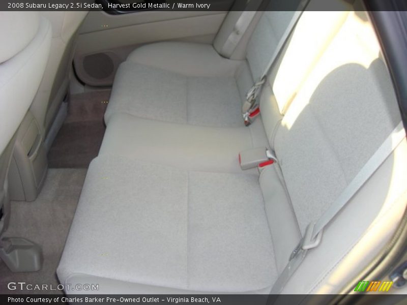 Harvest Gold Metallic / Warm Ivory 2008 Subaru Legacy 2.5i Sedan