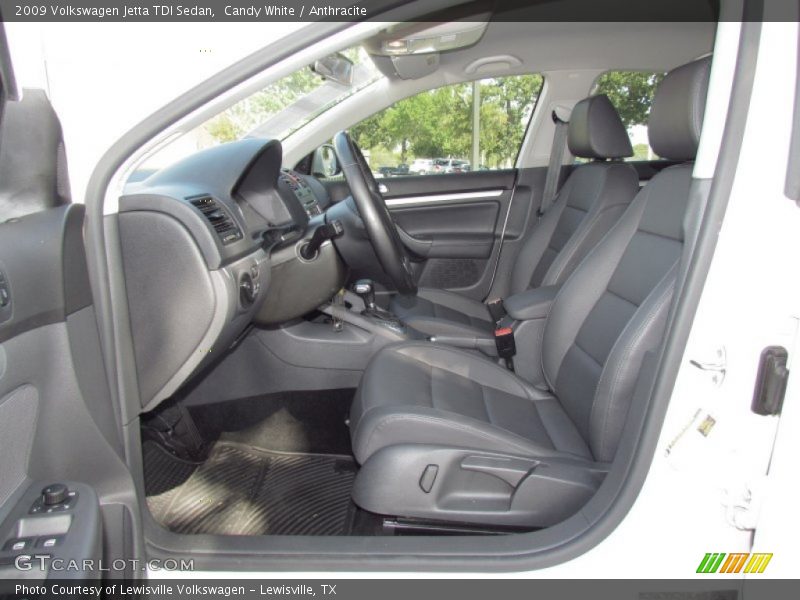 Candy White / Anthracite 2009 Volkswagen Jetta TDI Sedan